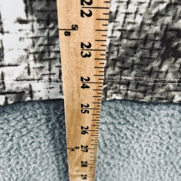 Easywear Chicos Womens Top 2 Large‎ Brown Tan Long Sleeve Pullover Shirt Stretch - Picture 7 of 8